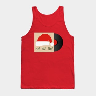 Vintage Christmas Vinyl | Gift Ideas | Santa Hat Tank Top